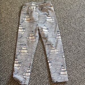 Winter Water Factory Nautical Print Pants